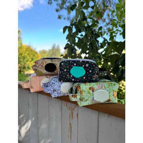 Custom Fabric Diaper & Wipes Pouch | Toddler Diaper Case | Baby Bag Organizer | Baby Shower | New Mom Gift  | Diaper Bag | Wet wipe pouch