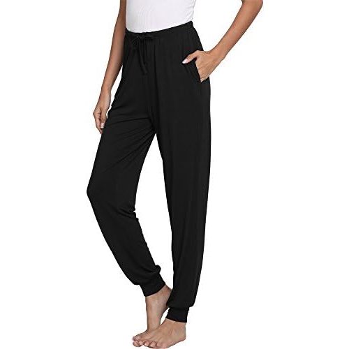GYS Women's Bamboo Viscose Cooling Jogger Pajama Pants