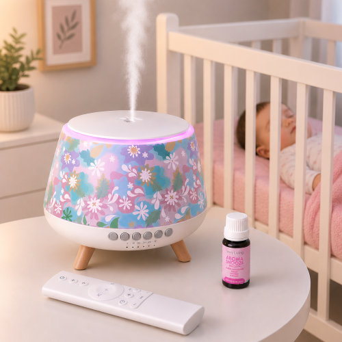 Aroma-Snooze Plus- 8 in 1 Humidifier Kit + 3 Covers + Oil