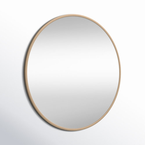 RE/FINE™ Sabine Metal Round Wall Mirror & Reviews | Birch Lane | 24”x24” Brass