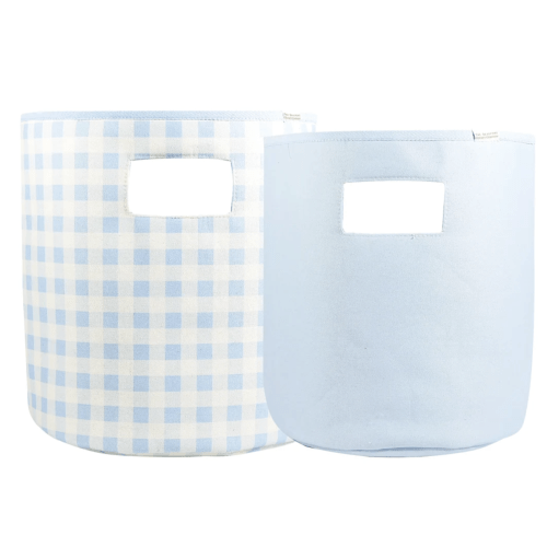 The Beaufort Bonnet Company Buckhead Blue Gingham Soft Storage