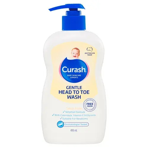 Curash Gentle Head To Toe Wash 400 ML | Baby Bunting AU