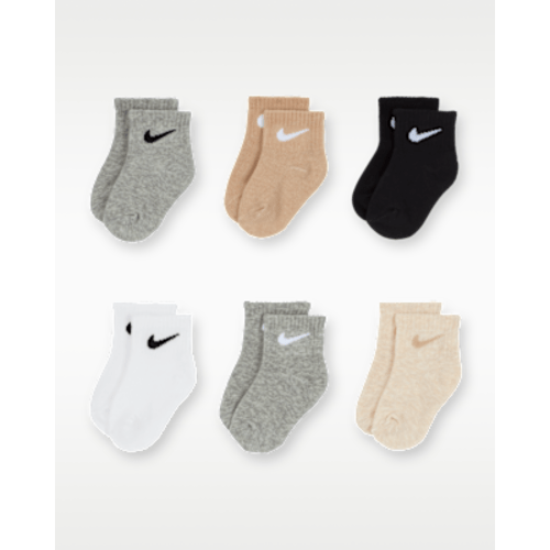 Nike Swoosh Baby Ankle Socks (6 Pairs). Nike.com