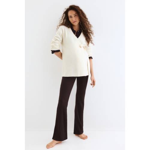 MAMA BEFORE & AFTER WRAP-FRONT CARDIGAN