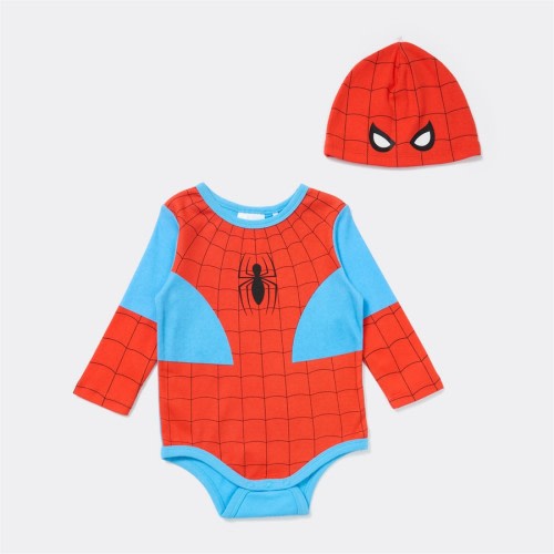Spider-Man Baby 2 Piece Gift Set - Blue &;Red