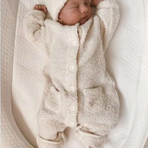 Luna + Luca Cozy Teddy Pocket Jumpsuit