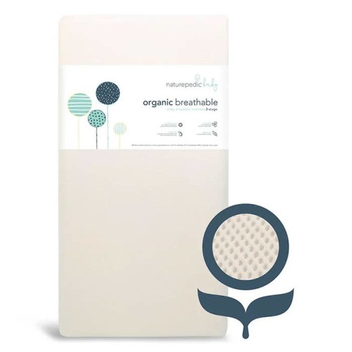 Organic Breathable 2-Stage Crib Mattress