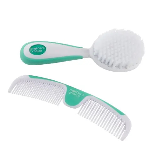Mother's Choice Easy Grip & Comb - Aqua | Baby Bunting AU