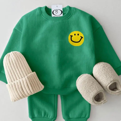 Baby Simple Smile Sweatsuit Set