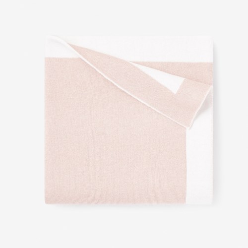 Blush Pink Cashmere Baby Blanket – Elegant Baby