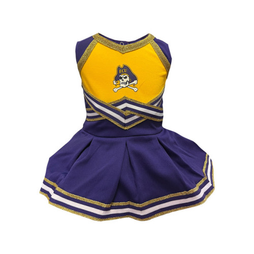 Infant Purple and Gold Jolly Roger Cheer Dress - University Book Exchange