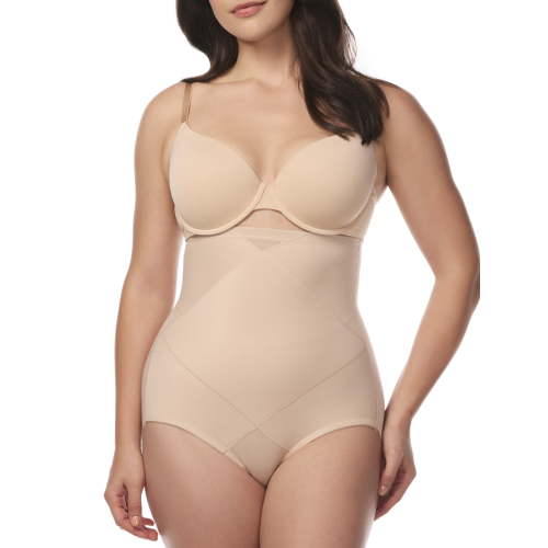 Cupid Women's Extra Firm Control Tummy Tuck High Waist Shaping Brief Shapewear