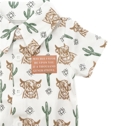 May His Favor Highlander Collared Jumpsuit –
