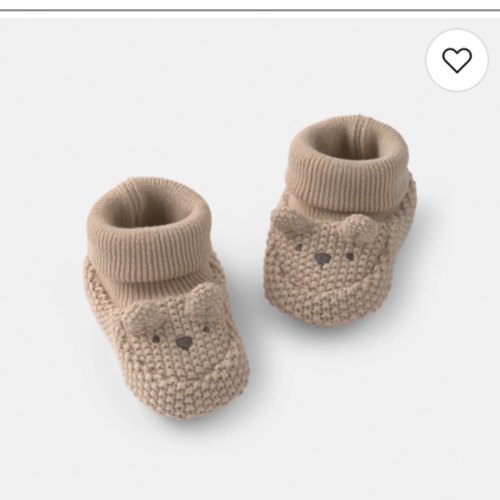 Baby Unisex (NB-3M) Carter’s® Bear Booties - Boscov's