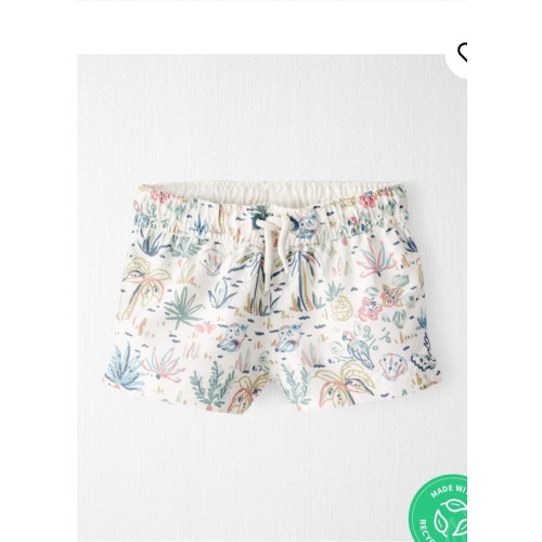 Seagull Print Baby Boy Recycled Seagull-Print Swim Trunks | Carter’s Oshkosh Canada