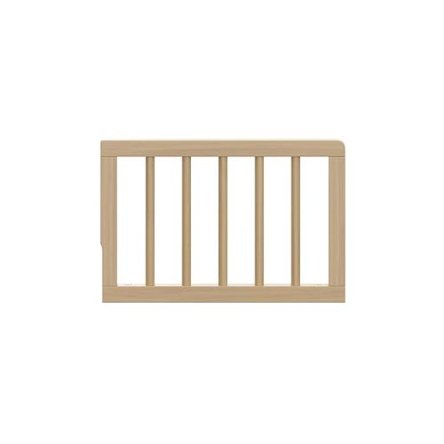 Graco Storkcraft Toddler Safety Guardrail with Dowels (Driftwood) – GREENGUARD Gold Certified, Converts Compatible Storkcraft Crib to Toddler Bed, Each Toddler Guardrail Sold Individually