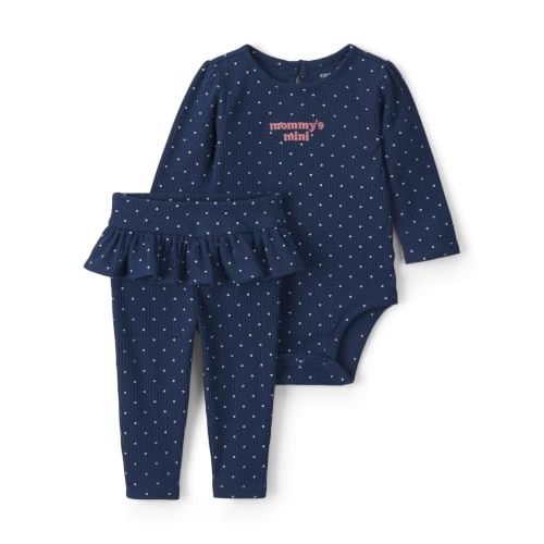 Carter's Baby Girls' 2-piece Bodysuit Pant Set