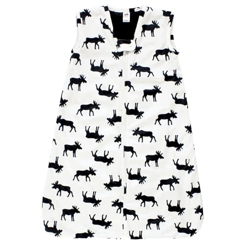 Hudson Baby Unisex Baby Long Sleeve Plush Faux Fur Sleeping Bag, Wearable Blanket