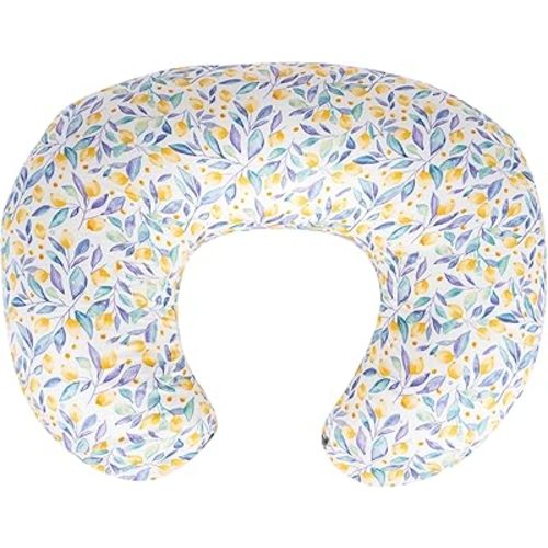 Nursing Pillow & Breastfeeding Pillow – Ergonomic C-Shape for Breastfeeding & Bottle Feeding, Standard Size Breathable with Washable Cover, Hypoallergenic,Tummy Time & Sitting Support (0-18Months)