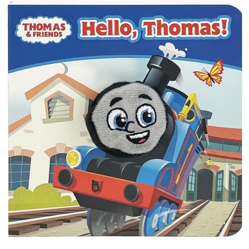 Hello, Thomas! Thomas the Tank Engine Children's Finger Puppet Board Book, Ages 1-4 (Thomas & Friends)