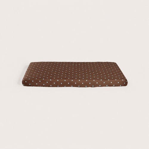 Chocolate Polka Dot Bamboo Baby Bedding