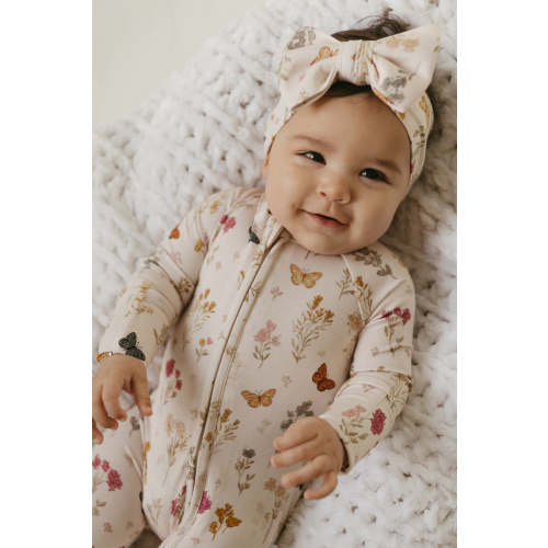 Wildflower | Bamboo Zipper Pajamas