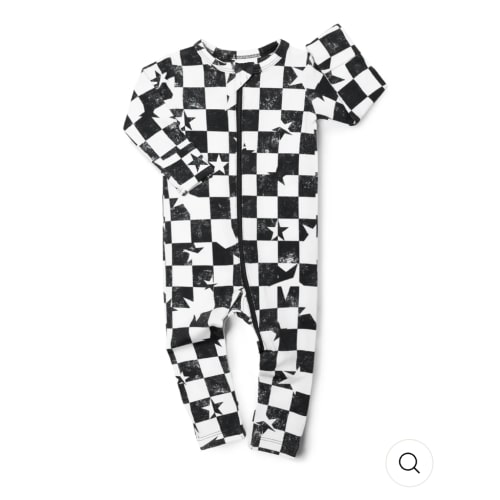 Black & White Checkered Star LUXIE®
