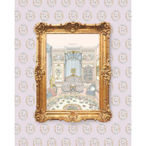 Art Print – French Bedroom