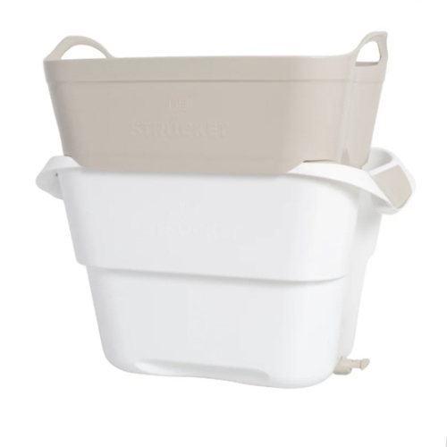 Strucket 19L Interlocking Strainer Bucket&nbsp;with Plug | Strucket USA