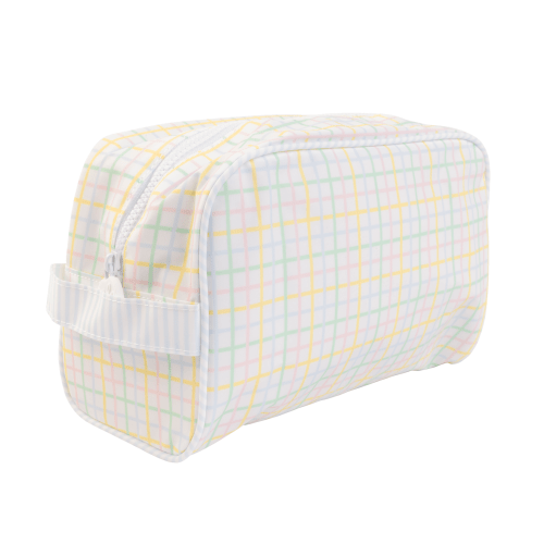 Multi Windowpane Dopp Kit