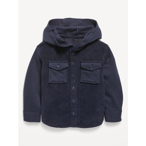 Hooded Corduroy Jacket for Toddler Boys