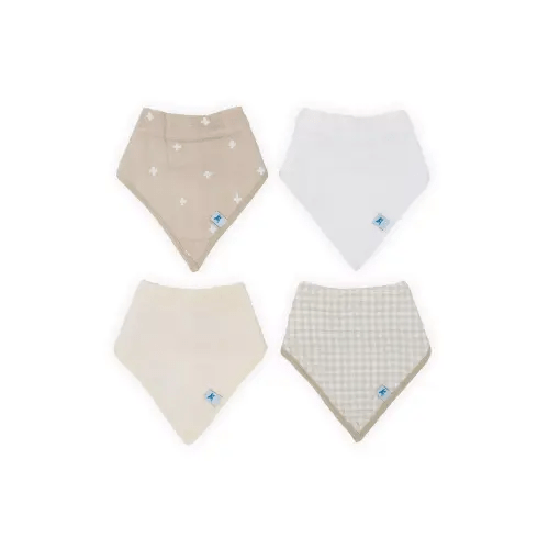 Little Unicorn
Unisex Cotton Muslin Bandana Bib 4 Pack - Baby
Color:Taupe Cross