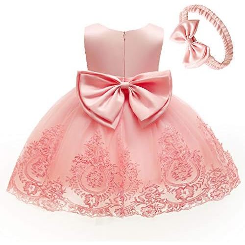 CMMCHAAH Lace Embroidery Dresses Tutu Gown Dress