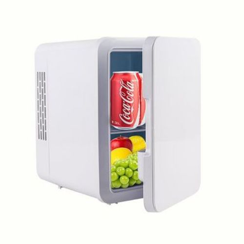QuickBite Mini 4L 6 Can Cooler Fridge & Warmer, White