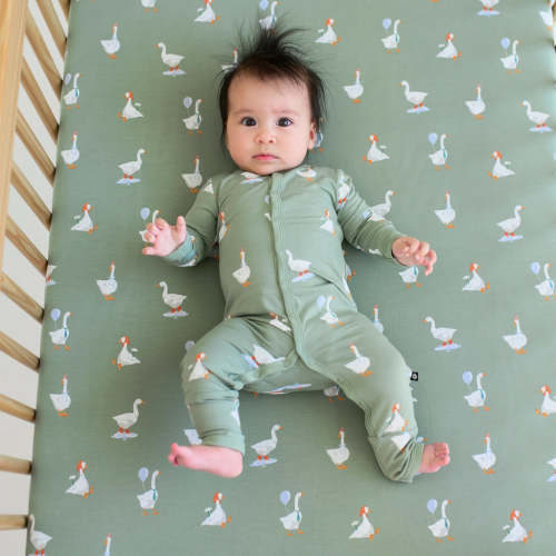 Romper in Silly Goose