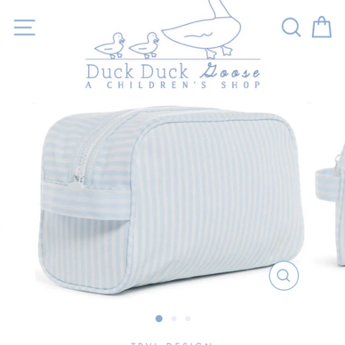 Blue Pimlico Stripe Stowaway