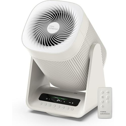 COWAY Air Purifier for Home Bedroom, 2-in-1 with Fan