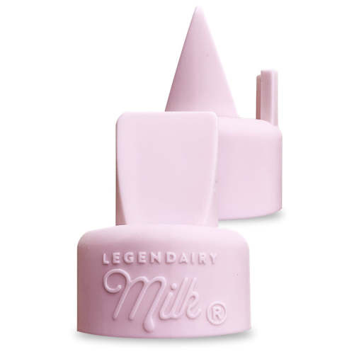 Duckbill Valves with Pull Tab - Pink