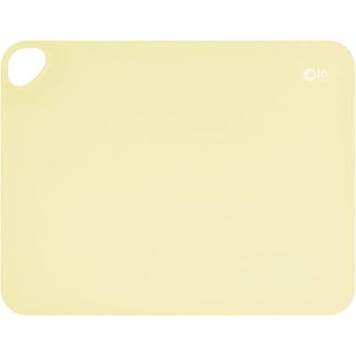 Olababy Fold N Go Silicone Placemat w Travel Case | Dishwasher Safe, BPA Free, Non-Slip, Waterproof | Mini Dining Mat for Infants, Babies, Toddlers and Kids (1, Lemon)