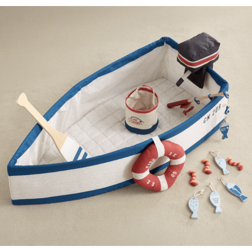 Gone Fishing Boat Playhome by Wonder & Wise – Pacifier Kids Boutique