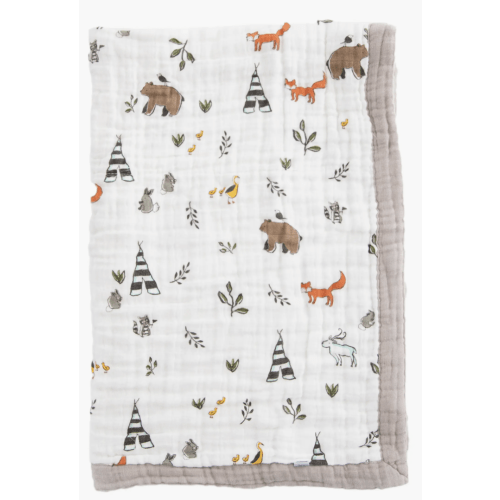 Cotton Muslin Baby Quilt