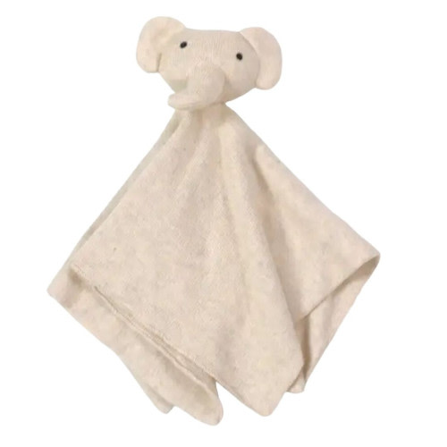 Organic Baby Lovey - Elephant