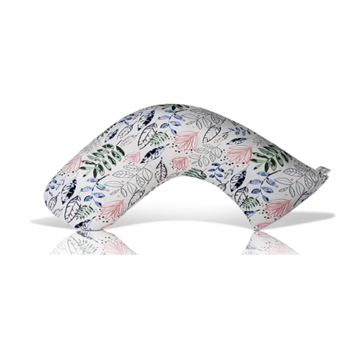 Luna Lullaby Nursing Pillow - Modern Leaf | Comfortable Feeding Pillow - Luna Lullaby