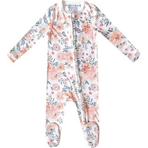 Zip-Up Footie Pajamas, 3-6M