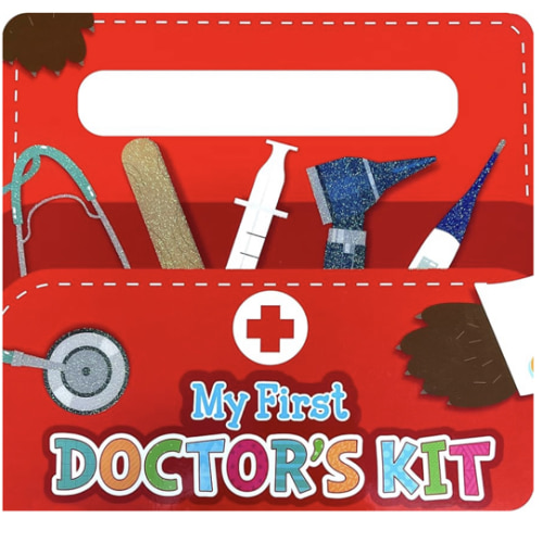 My First Doctor's Kit - Children's Sensory Touch and Feel Board Book with Handle (Touch & Feel Sensory Board Books for Baby & Toddler Time)