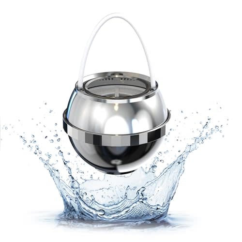 SHLLKTTRY Bath Water Filter for Tub Faucet with Overflow,Filtration,Remove Contaminants,Chlorine,Fluoride,Hard Water Softener,Enhances Health of Skin,Hair,Nails,Relieve Eczema,3,000 Gallons,Chrome