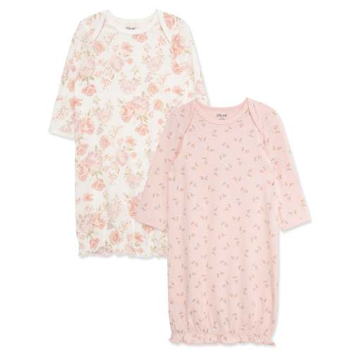 Fabulous Floral Sleeper Gowns 2-Pack