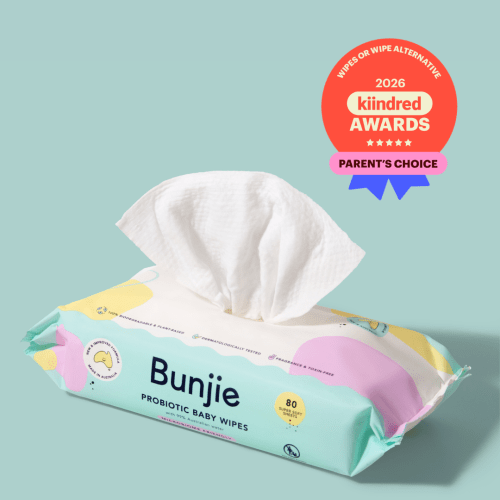Probiotic Baby Wipes 80pk | 100% Biodegradable – Bunjie