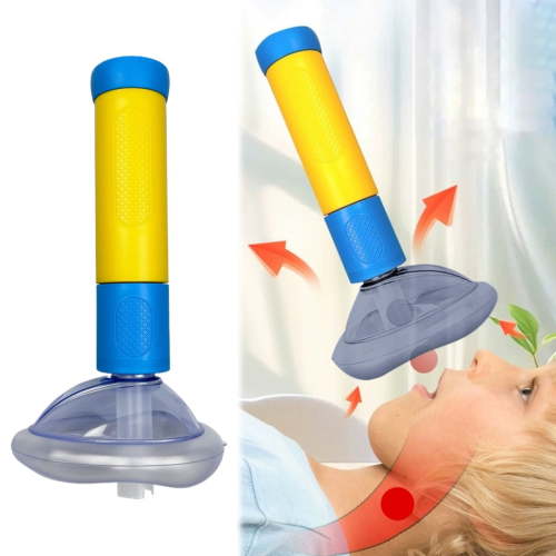 Breathing Trainer Suffocation Emergency Rescue Mask B Anti Device/ Device for Kids And Adults Anti Device/ Device for Kids And Adults Sofa Protective Cover, a Breathing Trainer And An Emergency Mask