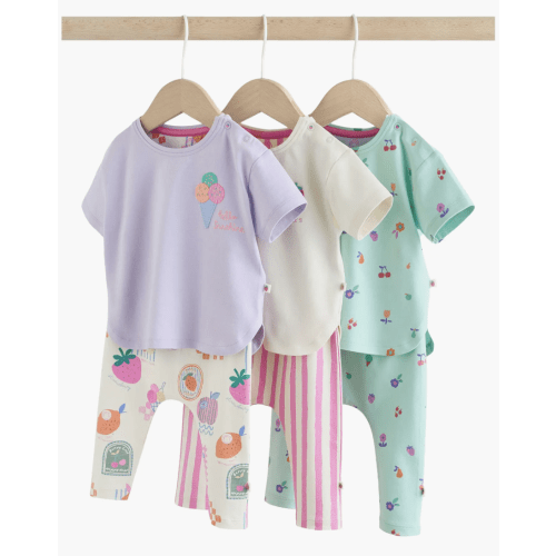 Berry Cute T-Shirts & Leggings Assorted 6-Pack Size